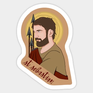 St. Sebastian Sticker